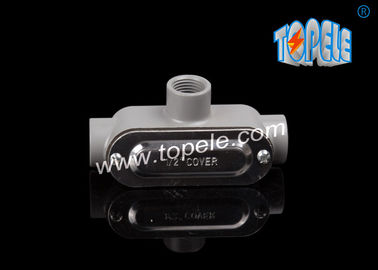 Zębite aluminium sztywne przewody ciało z odlewanym pokryciem / pokryciami i uszczelnieniami -1/2&quot;-4&quot; powlekane w proszku