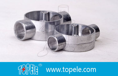 TOPELE 25MM Gorąco zanurzona galwanizowana aluminiowa skrzynia łącznikowa / skrzynia przewodów metalowych z normami BS4568/
