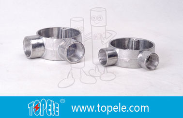 TOPELE 25MM Gorąco zanurzona galwanizowana aluminiowa skrzynia łącznikowa / skrzynia przewodów metalowych z normami BS4568/